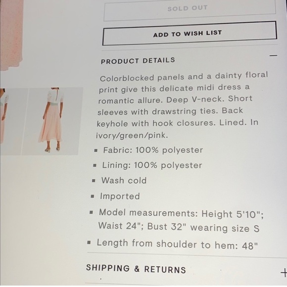 Devine Heritage mixed print midi dress nwt - Picture 9 of 11